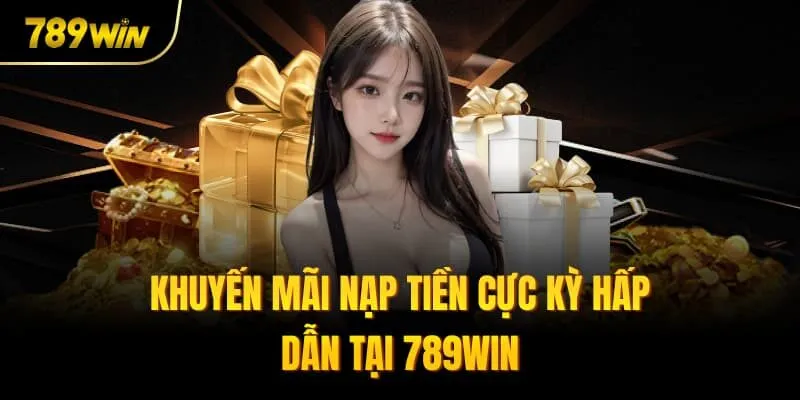 Khuyến mãi nạp tiền cực kỳ hấp dẫn tại 789win